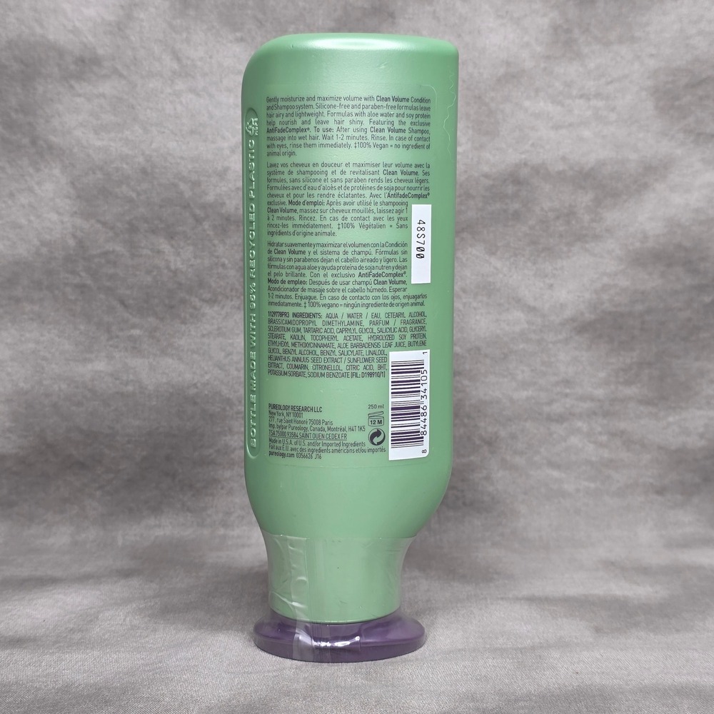 PUREOLOGY Clean Volume Conditioner 8.5 fl oz - Picture 2 of 2
